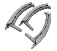 NATWEE Car Door Handle Cover Interior Car Door Handle Cover Replacement Kit Compatible with BMW X5 X6 E70 E71 E72 Models 2007-2014(LHD Set Gray)