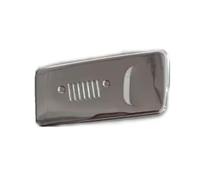 NATWEE Car Interior Stickers Compatible with Jeep for Renegade 2014-2022 LHD ABS Car Copilot Glove Box Door Bowl Handle Cover Trim Auto Accessories(Silver2)