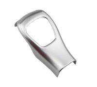 NATWEE Car Interior Stickers Compatible with Jeep for Renegade 2016 2017 2018 2019 2022 at Car Gear Shift Lever Knob Handle Cover Cover Trim Accessories(Silver)