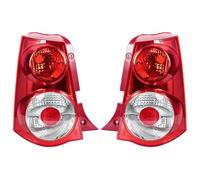 NATWEE Car Rear Tail Lamp Car Rear Steering Lights Brake Stop Light Taillights Warning Flashing Lamp No Bulb Compatible With Kia For Picanto 2008 2009 2010(1 pair)