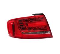 NATWEE Car Rear Tail Lamp Rear Outer Inner Side Brake Lamp Fog Light Signal Taillight Assembly Compatible With A4 S4 B8 Sedan 2009 2010 2011 2012 8K5945093K(Outer Left)