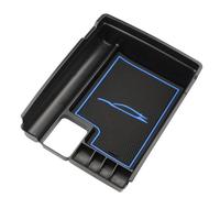 NATWEE Centre Console Glove Box Car Armrest Storage Box Central Console Tray Holder Organizer Container Stowing Compatible With Nissan For Xtrail T32 For Rogue 2014-2022(Blue)