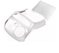 NATWEE Compatible With Benz For C Class W205 2015 2016 2017 2018 2019 2020 Car Rear Air Conditioning Outlet Vent Cover Trim Stickers Car AC Air Vent Trim(Silver 2019-20)