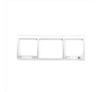NATWEE Compatible With Benz For G-Class W463 2004 2005 2006 2007 2008 2009 2010 2011 Car Central Air Condition Outlet Vent Cover Frame Trim Car AC Air Vent Trim