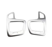 NATWEE Compatible With Jeep For Compass 2017 2018 2019 2020 Car Air Vent Protective Cover Air Conditioner Outlet Trim Sticker Car AC Air Vent Trim(Silver)