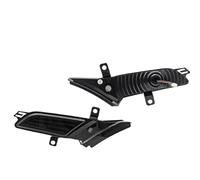 NATWEE Compatible With Porsche For Cayenne 957 2007-2010 2Pcs Dynamic Side Marker Lights Turn Signal Blinker Indicator Lamps 95563103510 Side Lights Blinker lamp(Smoked)
