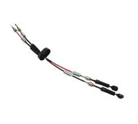 NATWEE Manual Trans Lever Cable Compatible with Chevrolet for Cruze 2010 2011 2012 2013 2014 2015 Manual Transmission Shift Cable Assembly Metal Black 96829759 25186939