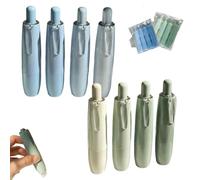 Natwo 8pcs Double Sided Tape Pens, Press Double Sided Glue Pen, White Out Paper Correction Tape, Glue Tapes Roller, Scrapbook Supplies, For Crafting, Cards, Photo, Album, Journal