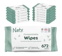 Unscented Baby Wipes - 100% Compostable and Plant-Based Wipes, Good