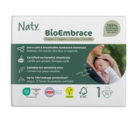 Naty BioEmbrace Disposable Nappies Size 1 - Newborn - Pack of 25
