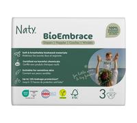 Naty BioEmbrace Disposable Nappies Size 3 - Midi - Pack of 30