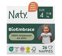 Naty BioEmbrace Nappies Size 4, 26 Nappies 7-18kg