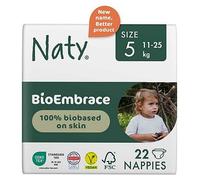 Naty BioEmbrace Nappies Size 5, 22 Nappies 11-25kg