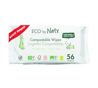NATY by Nature Babycare ECO Wipes with Aloe - Pack of 12, Total 672
