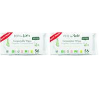 NATY by Nature Babycare ECO Wipes with Aloe - Pack of 24, Total 672