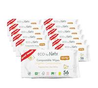 Unscented Baby Wipes - 100% Compostable and Plant-Based Wipes, Good
