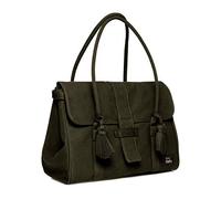 Naty Nappy Bag Green, Made of GOTS Certified Organic Cotton, Magnetic Closure