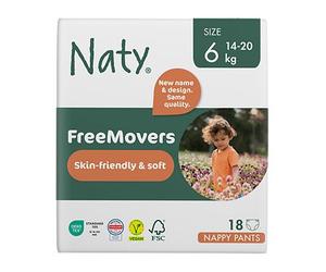 Naty Nature Babycare Pull On Pants Size 6 Carry Pack - 18 Pants