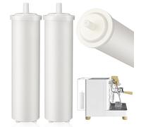 Naucoos 2 Pack 70L Cationic Resin Filter Compatible with LELIT PLA930M Espresso Machines, Upgraded Cationic Water Softeners for Tank, Removes Calcium & Magnesium, Releases Sodium, Prevents Limescale