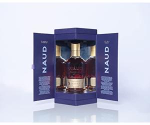 Naud Extra Cognac 70cl 42.3% ABV Enhanced by Rare French Elegance