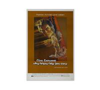 NAUEHG Any Which Way You Can Film Poster - 1980 Canvas Poster Bedroom Decor Landscape Office Room Decor Gift 24x36inch(60x90cm)