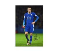 NAUEHG Football Far Mobilization -Jamie Vardy Canvas Poster Wall Art Decor Print Picture Paintings for Living Room Bedroom Decoration 20x30inch(50x75cm)