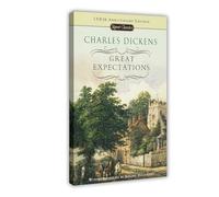 NAUEHG Great Expectations by Charles Dickens - Book Cover Poster Canvas Poster Wall Art Decor Print Picture Paintings for Living Room Bedroom Decoration 16x24inch(40x60cm)