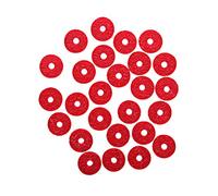 Naugan 90Pcs Piano Keyboard Felt Front Rail Regulating Punchings Repair Parts