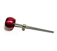 Naugan Aluminum Alloy Bass Drum Pedal Beater Kick Drum Foot Pedal Beater Percussion Instrument Accessory Part,Red