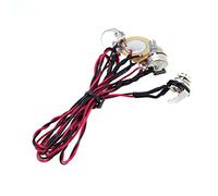 Naugan Dual Piezo Pickup Pick-up 6.35mm Jack with Volume Tone Control for Acoustic Guitar Ukulele