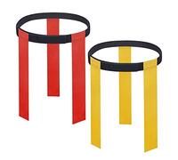 Naugan Flag Football Belt Adults Youth Flag Football Belts Adjustable Rugby Flag Tag Waist Strap