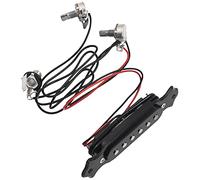 Naugan Magnetic acoustic pickup for guitar Black