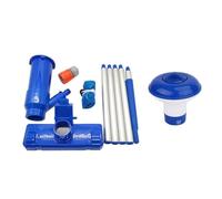 Naugan Swimming Pool Vacuum Cleaner Cleaning Tool Kit Pond Fountain Brush Portable Swimming Vacuum Brush-EU