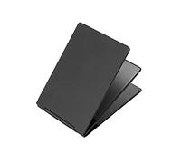 Naugan Ultra Thin Driver License Cover Metal Driver License Holder ID Credit Card Cover Case for Car Driving Documents (Black)
