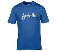 Naughtees Clothing - Apocalypse Now Large Royal Blue Standard fit T-Shirt