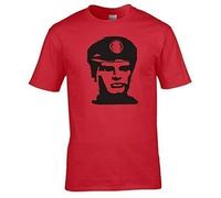 Naughtees Clothing - Captain Scarlet XXL red Standard fit T-Shirt