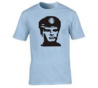 Naughtees Clothing - Captain Scarlet XXL Sky Blue Standard fit T-Shirt