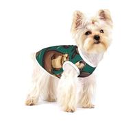 Naughty Beaver Print Dog Shirt,Dog Shirt Vest for Small Breeds Like Chihuahuas,Yorkies, and Puppies