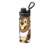 Naughty Beaver Printing Print 18oz Sports Insulated Kettle Versatile Travel Bottle for Basketball Outdoor