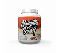 Naughty Boy Advanced 100% Whey Protein Powder 2kg, High Protein Shake for Muscle Growth & Recovery, Low Sugar, White Chocolate Hazelnut