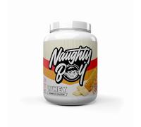 Naughty Boy Advanced 100% Whey Protein Powder 2kg, High Protein Shake for Muscle Growth & Recovery, Low Sugar, White Chocolate Caramel Biscuit