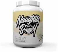 Naughty Boy Advanced 100% Whey Protein Powder. Muscle Building & Recovery Shake with Optimum Taste & Mixability. Low Sugar. (Vanilla Ice Cream, 2010 g)