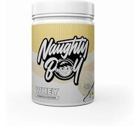 Naughty Boy Advanced Whey Protein Powder, 22g Protein, Low Sugar, Easy Mixing Recovery Shake, 900g, 30 Servings, Vanilla Ice Cream