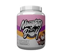Naughty Boy Advanced Whey Protein Powder, 24g Protein, Low Sugar, Easy Mixing Recovery Shake, 2010g, Chocolate Caramellow