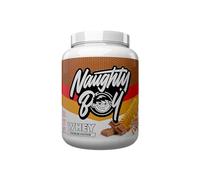 Naughty Boy Advanced Whey Protein Powder, Optimum Taste and Mixability for Both Male and Female, High Protein Low, Sugar, Low Carb,Muscle Building Powder (Milk Chocolate Caramel Biscuit, 2010 g)