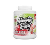 Naughty Boy Beef Zero Protein Powder - High Protein Beef Protein Isolate for Muscle Growth & Recovery, Lactose Free, Dairy Free Protein Shake - [Strawberry Lime] [1.8kg - [60 Servings]