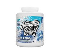 Naughty Boy Beef Zero Protein Powder - High Protein Beef Protein Isolate for Muscle Growth & Recovery, Lactose Free, Dairy Free Protein Shake -[Blue Raspberry] [1.8kg - [60 Servings]