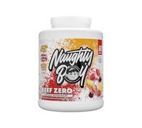 Naughty Boy Beef Zero Protein Powder - High Protein Beef Protein Isolate for Muscle Growth & Recovery, Lactose Free, Dairy Free Protein Shake - [Fruit Punch] [1.8kg - [60 Servings]