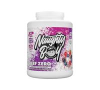 Naughty Boy Beef Zero Protein Powder - High Protein Beef Protein Isolate for Muscle Growth & Recovery, Lactose Free, Dairy Free Protein Shake - [Mixed Berries] [1.8kg - [60 Servings]