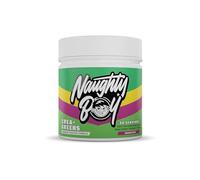 Naughty Boy Crea-Greens Powder, Creatine, Super Greens and Electrolytes. Boosts Performance, Health, Immune System and Hydration. Amazing Taste, Suitable for All Adults 270g (Passion Fruit)